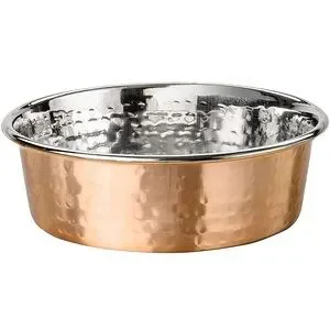 Hammered Copper Finish Bowls Size Small 16oz