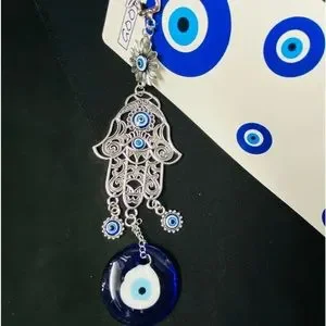Hamsa Hand Protection Charms. 10” Long
