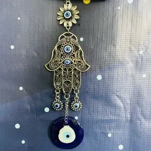 Hamsa Hand Protection Charms. 10” Long