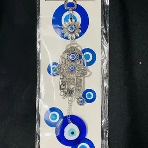 Hamsa Hand Protection charms. 10” long
