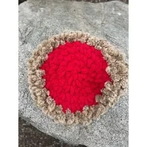 Handcrafted Cat Bed Pet Bed Small Dog Bed “Sweater Weather” Biscuit Dough
