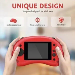 Handheld 198 Classic Video Games Kid Console System Gameboy Retro RED Color NEW
