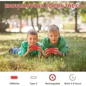 Handheld 198 Classic Video Games Kid Console System Gameboy Retro RED Color NEW