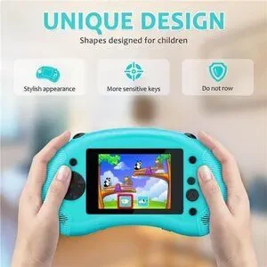 Handheld 198 Classic Video Games Kid Console System Gameboy Retro BLUE Color NEW