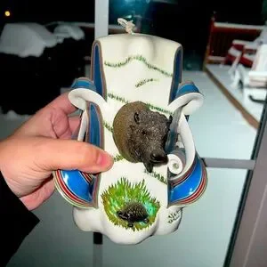 Handmade buffalo Candle