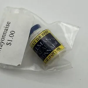 Handmade By Artist Miniature Dollhouse Food Mayonnaise 1:12