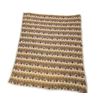 Handmade‎ Cottagecore Dark Academia Vaporwave 59"x49" Afghan
