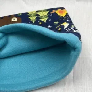 Handmade Guinea Pig & Hedgehog Snuggle Sack Cuddle‎ Pouch Design Fleece Small