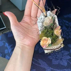 Handmade mini Flower composition