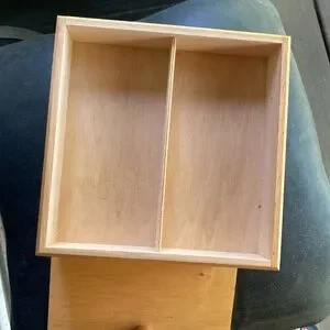 Handmade Vintage Wooden 3-tiered Jewelry Box