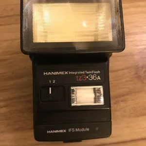 Hanimex Integrated Twin Flash TZ3*36A With IFS Module HN3 And Manuals