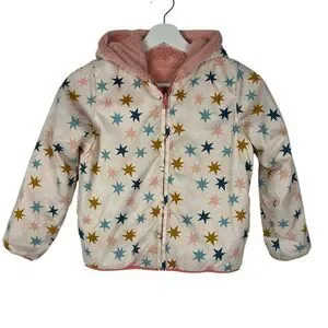Hanna Andersson Seven Days A Week Jacket 120 / 6-7 Soft Blossom