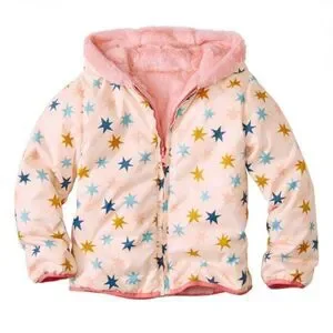 Hanna Andersson Seven Days A Week Jacket 120 / 6-7 Soft Blossom