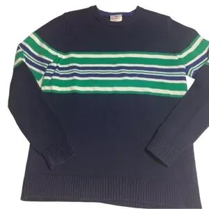 Hanna Andersson Striped Crewneck Sweater Size 12 (150)