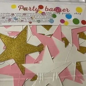 Happy Birthday Sweet 16 Banner Decoration Set