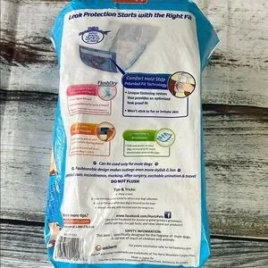 Hartz Disposable Male Dog Wraps With FlashDry Gel Technology Medium: 19 - 22-in