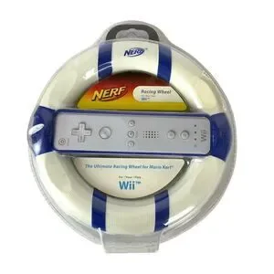 Hasbro Nerf Racing Wheel For Wii Ultimate Racing Wheel for Mario Kart New