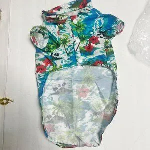 Hawaiian Pet Costume Cat Sunglasses Funny Dog Costume Size XL