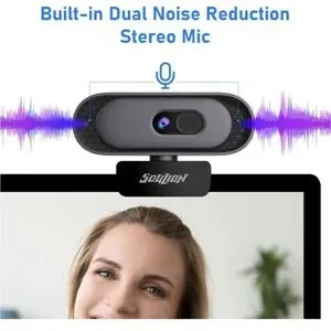HD Webcam With Privacy Cover