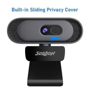 HD Webcam With Privacy Cover