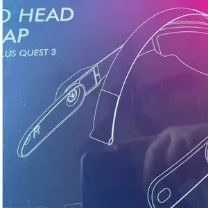 Head Strap Compatible With Meta Oculus Quest 3 Adjustable Elite Strap Gaming