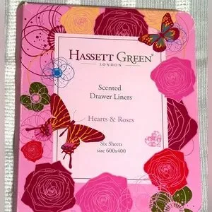 Hearts & Roses - Scented Drawer Liners