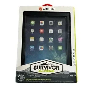 Heavy Duty Griffin Survivor All-Terrain Case with Stand for iPad Air
