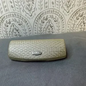 Helium Paris Beige Hard Shell Glasses Case