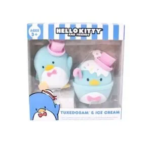 Hello Kitty And Friends Figurine Set - Tuxedo Sam & Ice Cream