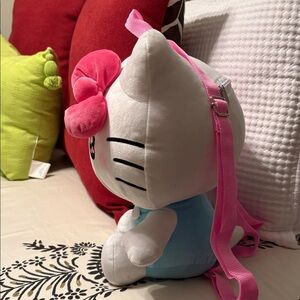 Hello Kitty Kawaii Eyes Figural Plush Backpack