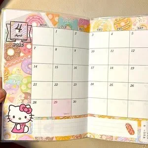 Hello Kitty X Dear Daniel 2025 Schedule Calendar NEW