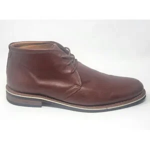 Helm The Hynes Chukka Boots In Brown - Men's Size 12 - M00522 Made In Brazil