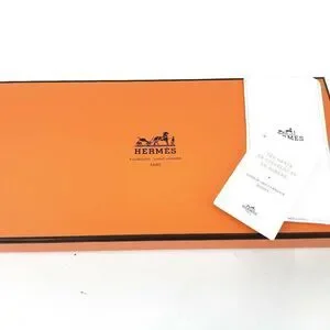 Hermès Kelly Black Leather Gloves with Gold Hardware - Size Medium