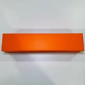 Hermes Signature Orange Color Empty Box