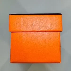 Hermes Signature Orange Color Empty Box