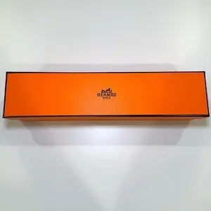 Hermes Signature Orange Color Empty Box