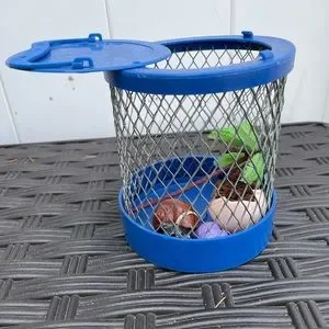 Hermit Crab Cages With Extra Shells For Crab