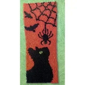Herrschners® Black Magic Latch Hook Kit 11"X28"