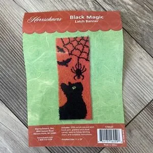Herrschners® Black Magic Latch Hook Kit 11"X28"