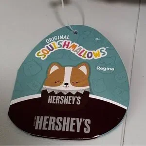Hershey's Plush Toy - Squishmallows - Regina- Children 3+ Years Old - NEW Bin S