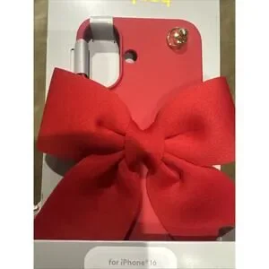 Heyday Red Bow I Phone 16 Case New Holiday Novelty Adorable Target Exclusive