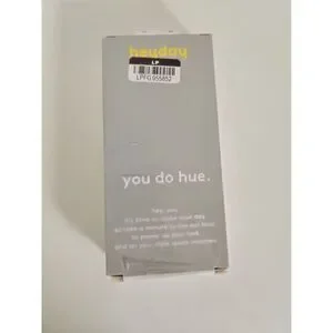 Heyday Watch Band For Apple Watch 42-45mm Fabric Grey Gold Dot OPEN BOX