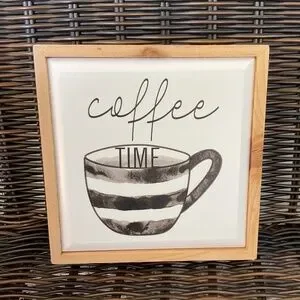 Hobby Lobby Coffee Time Wooden Home Decor