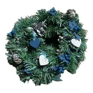 Holiday Wreath Set of 2 - Vintage 90s