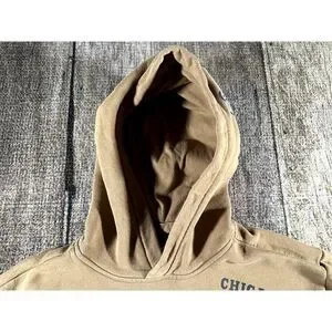 Hollister Nba Pullover Hoodie Small Team Logos Basketball Graphic Brown Unisex