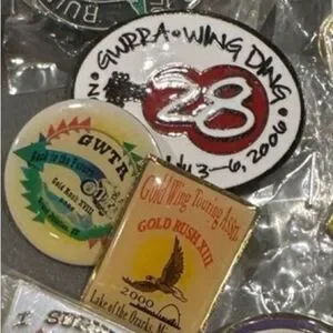 Honda Goldwing Motorcycle Rally Wing Ding Assorted Collectible Pins Over 40