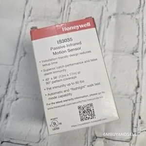Honeywell IS3035 PIR Passive Infrared Motion Sensor Detector 35 Feet Home Office