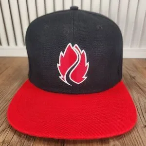 Hop Valley Brewing Co. Hat Cap Snapback Black Red Logo Craft Beer IPA Oregon Men