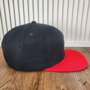 Hop Valley Brewing Co. Hat Cap Snapback Black Red Logo Craft Beer IPA Oregon Men
