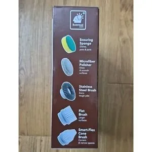 Horsepower Handheld Cordless Rechargeable Spinning Power Scrubber